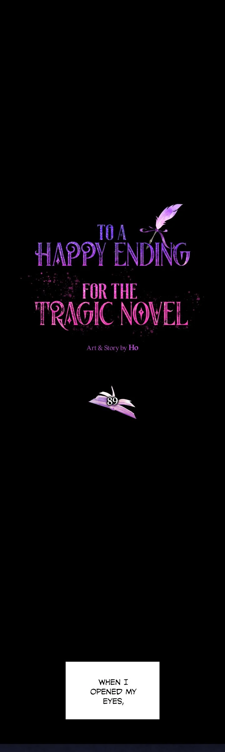 For the Happy Ending of the Tragic Novel  89 page 28