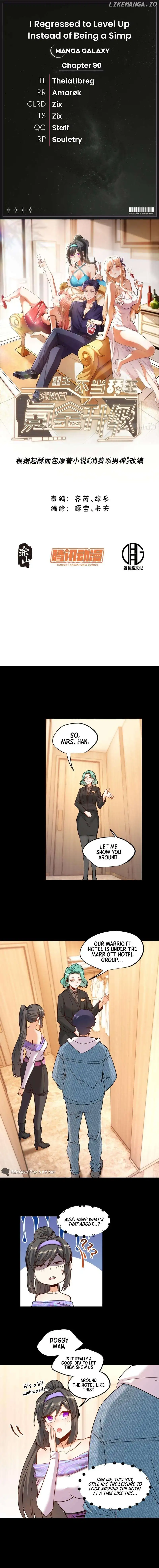 I Regressed to Level Up Instead of Being a Simp  90 page 0