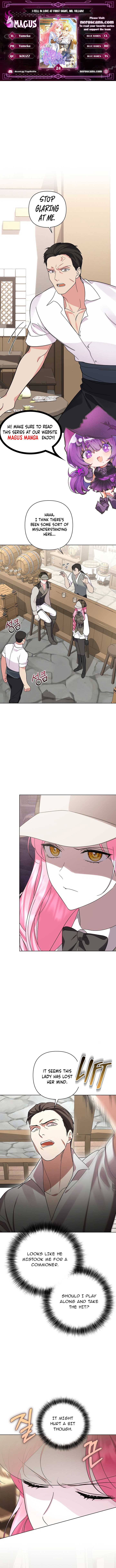 It Was Love at First Sight, Mr. Villain!  24 page 0
