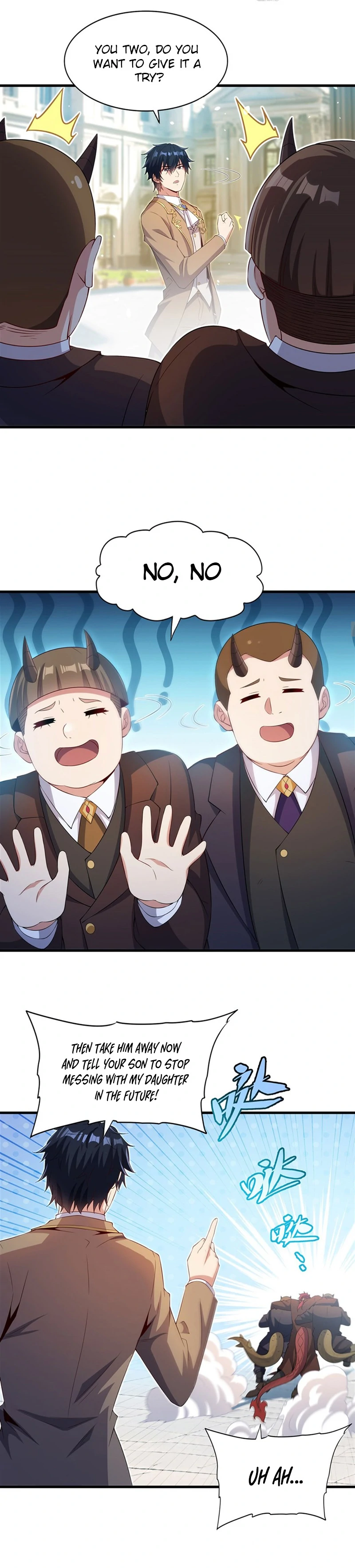 Shut up, Evil Dragon, I don’t want to raise a child with you anymore  35 page 36