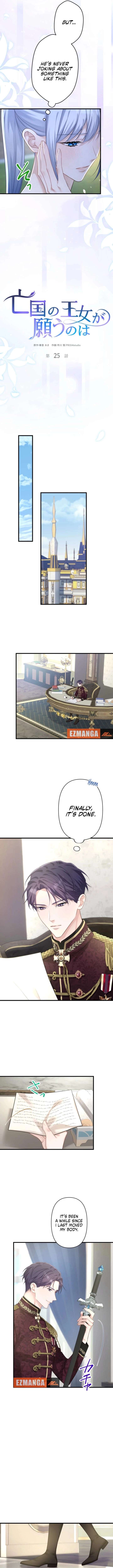 The Desire of the Princess from a Fallen Kingdom Chapter 25 - Page 4