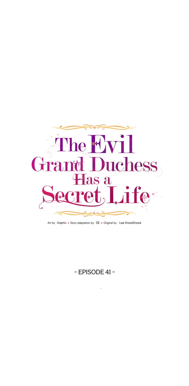 The Evil Grand Duchess Has a Secret Life  41 page 25