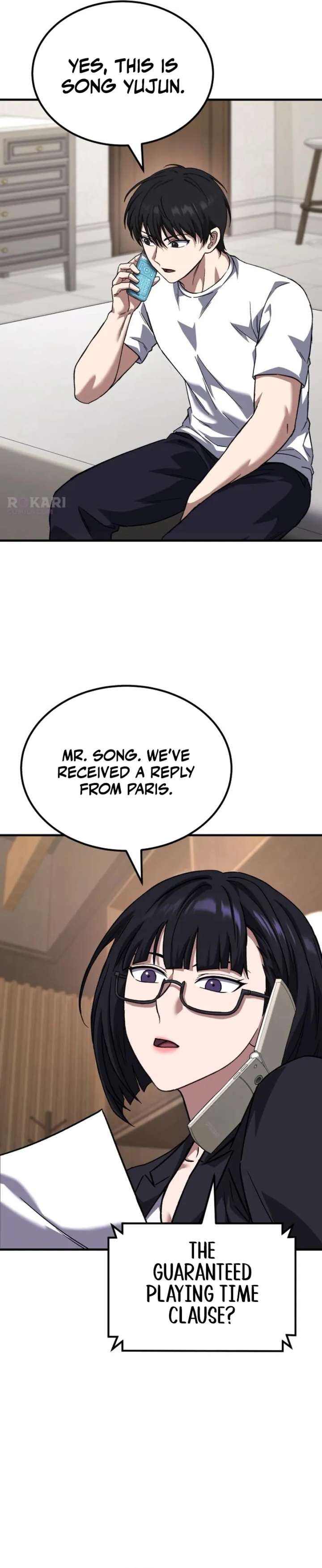 The genius midfielder’s passes are special Chapter 36 - Page 113