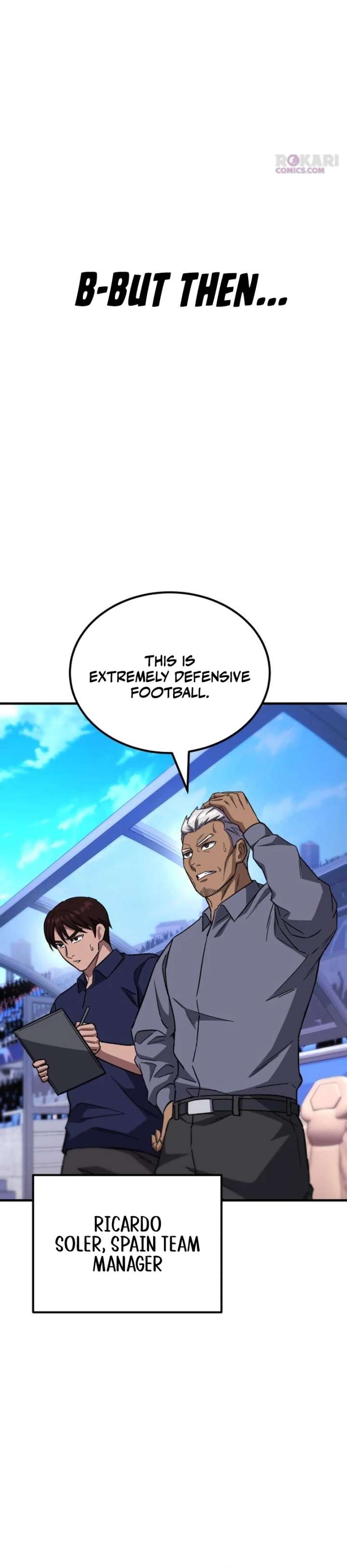 The genius midfielder’s passes are special Chapter 37 - Page 116