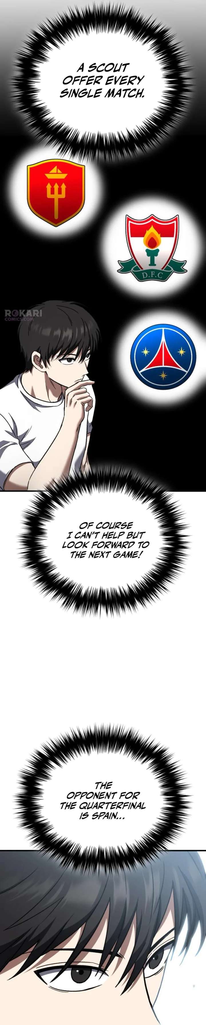 The genius midfielder’s passes are special Chapter 37 - Page 70