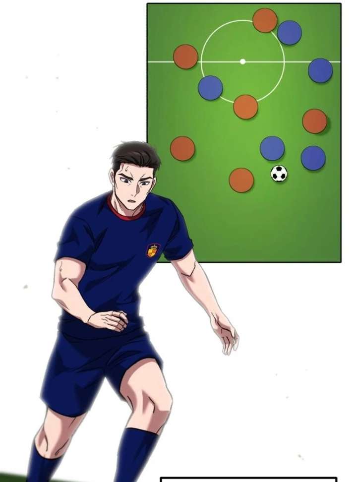 The genius midfielder’s passes are special Chapter 37 - Page 91