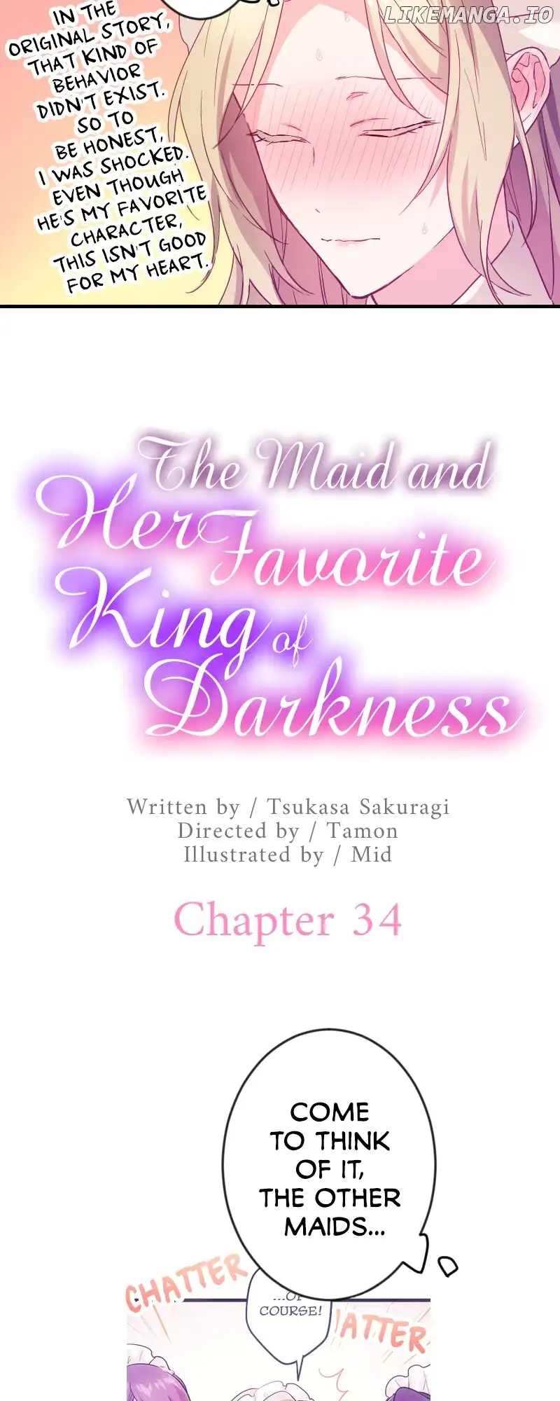 The Maid and Her Favorite King of Darkness  34 page 4