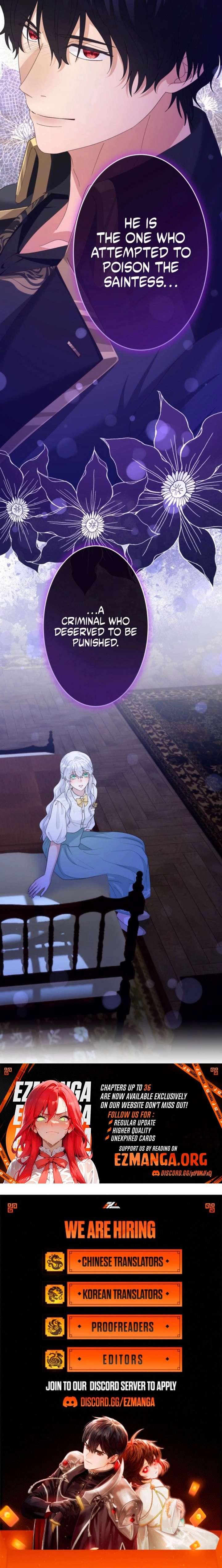 The Saint Who Wishes for Death Makes a Pact with the Cursed Prince Chapter 34 - Page 13